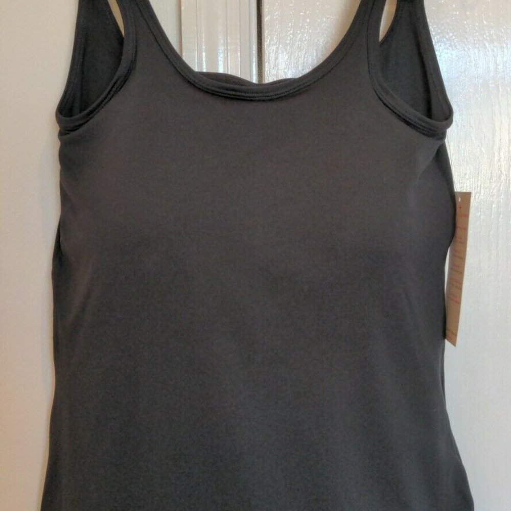 Mastectomy Camisole with Integrated Prosthetics, Medium w C Cup, New, Black, NWT